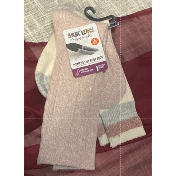 MukLuks Women's Tall Boot Socks, 4-Pairs, New with tags - Picture 2 of 8